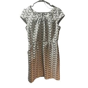 Shelby & Palmer Women's Floral Knee Length Dress Size 10 Multicolor